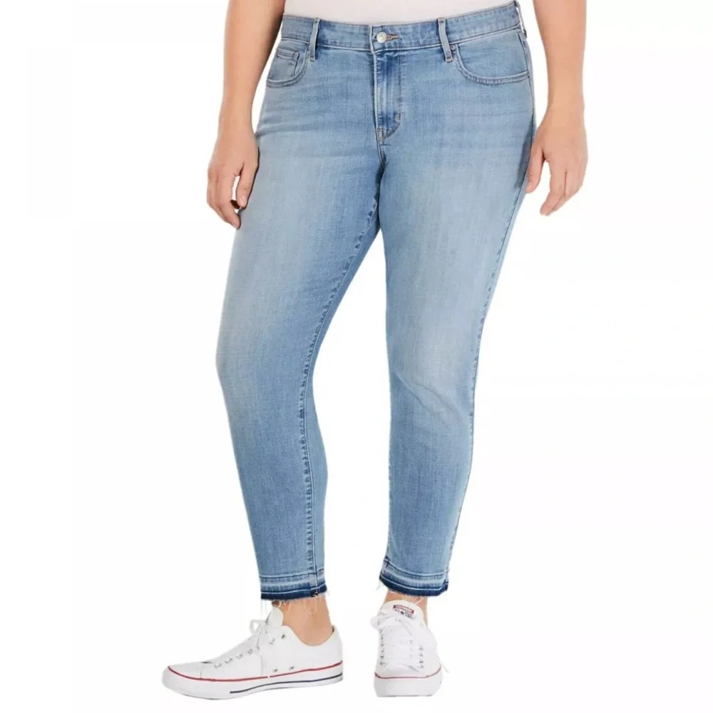 LEVI’S 711 SKINNY ANKLE PLUS SIZE MID~RISE🎀🎀 - Picture 11 of 11